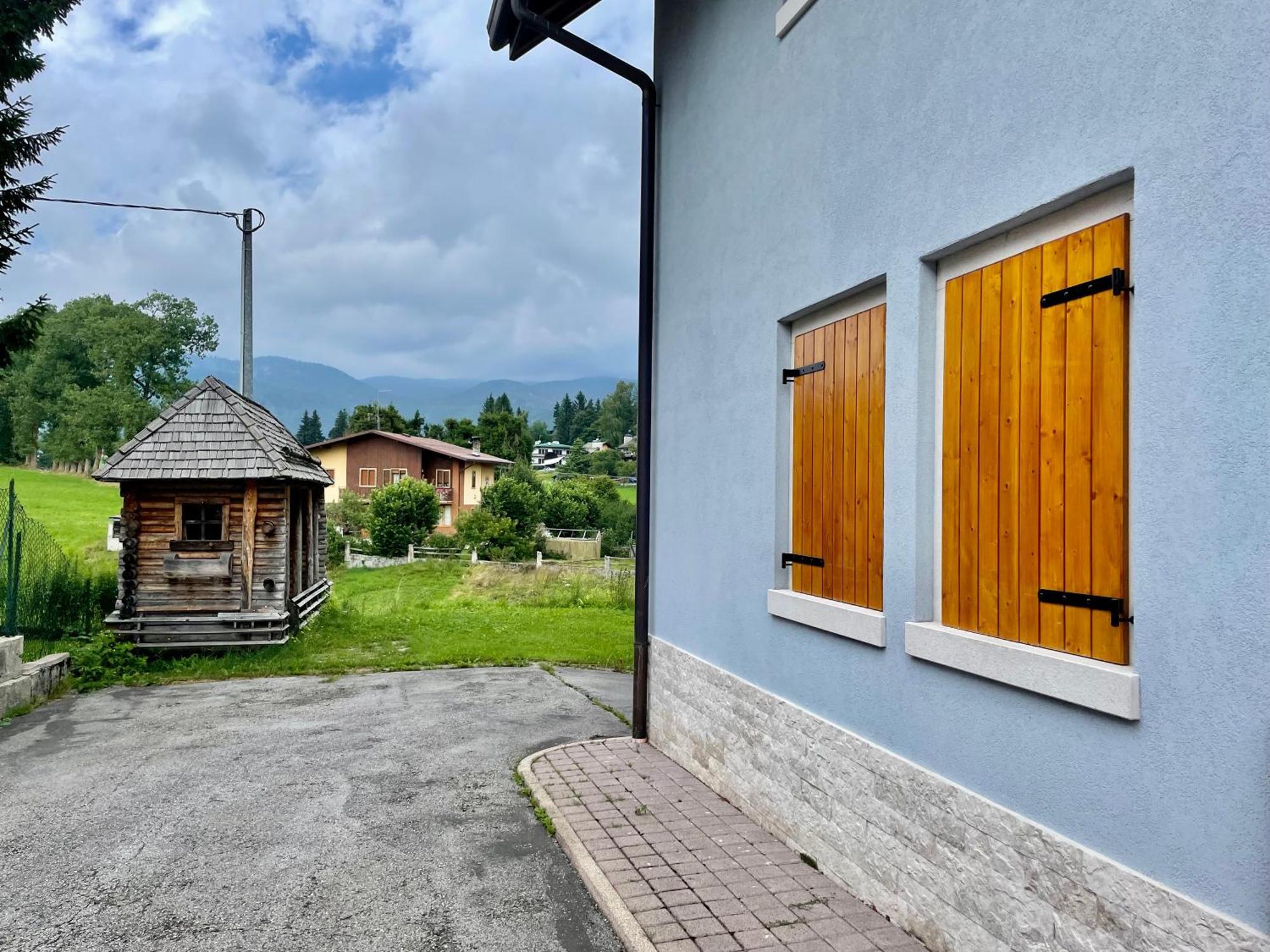 Villa Iris Asiago - Giardino E Parcheggio Exteriör bild